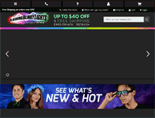 Tablet Screenshot of flashingblinkylights.com